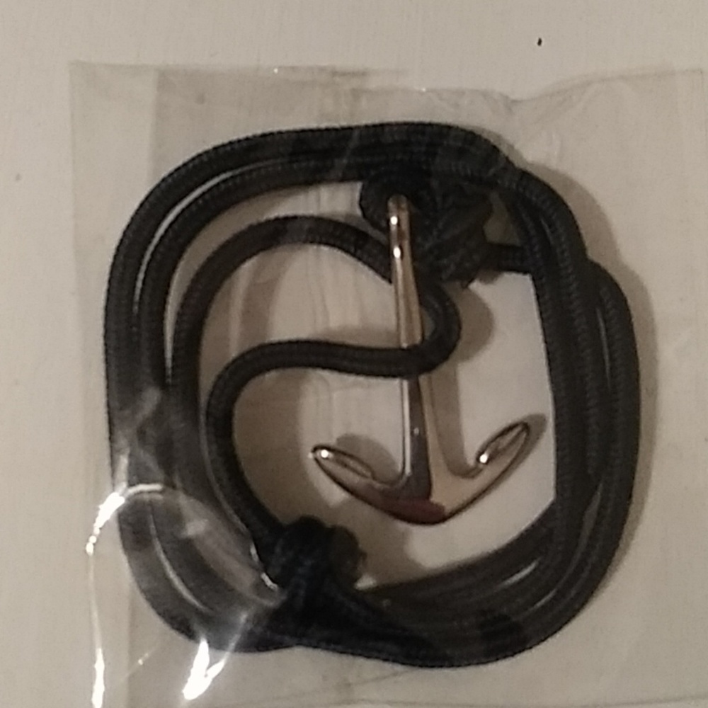 Navy Anchor Bracelet